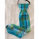 Lot 2x Cravate Madras Bleu spécial "Faites des paires" 15%