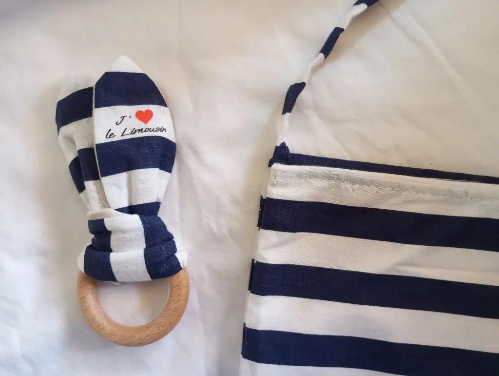 Duo anneau de dentition Marin et sac Marin