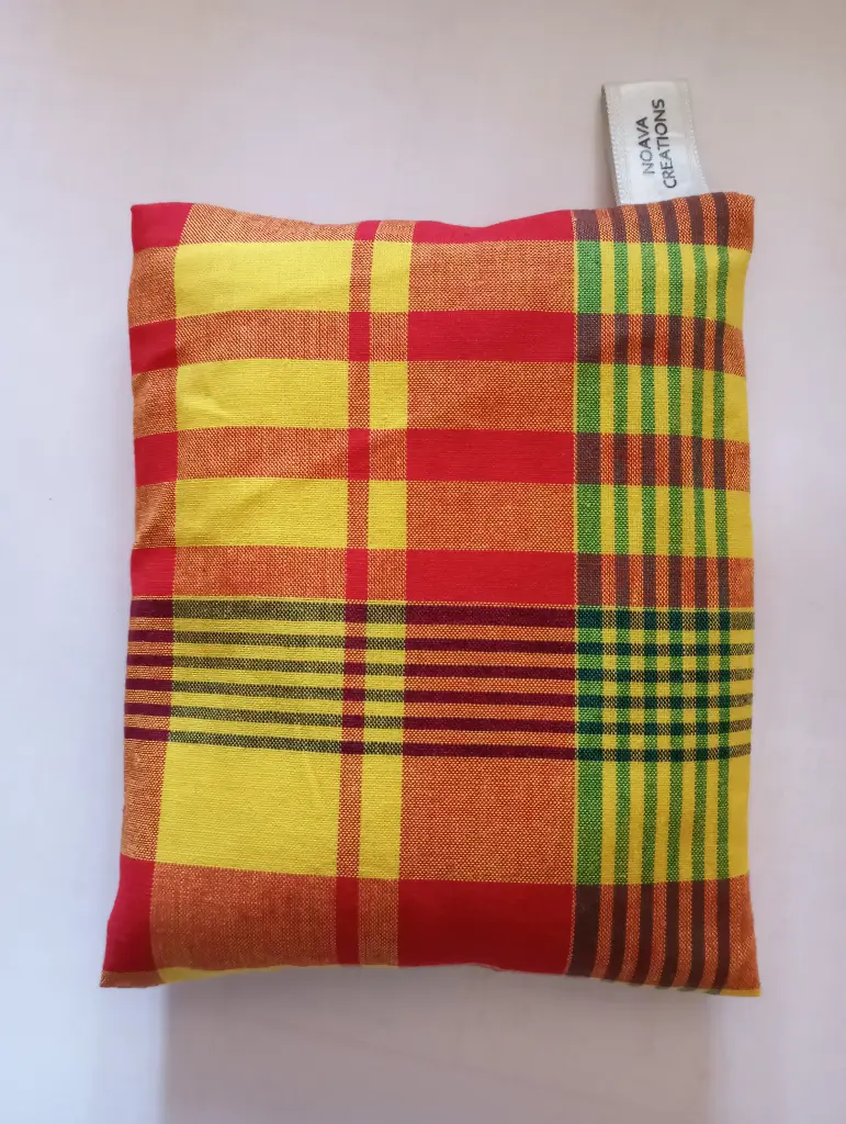 Bouillotte sèche MADRAS orange